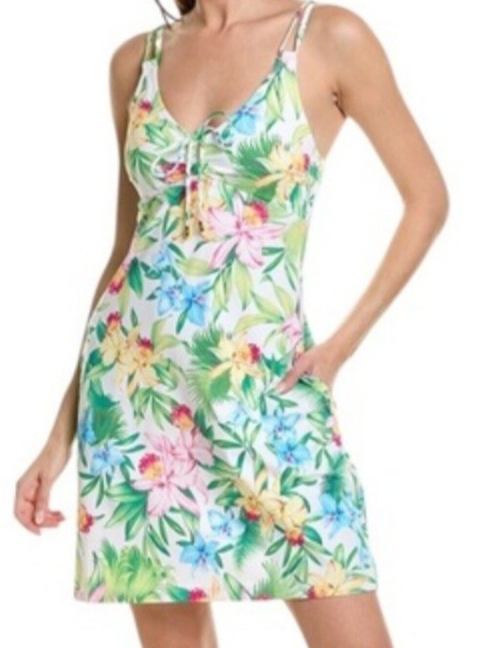 0Tommy Bahama Orchid Garden Spa Dress - NWT